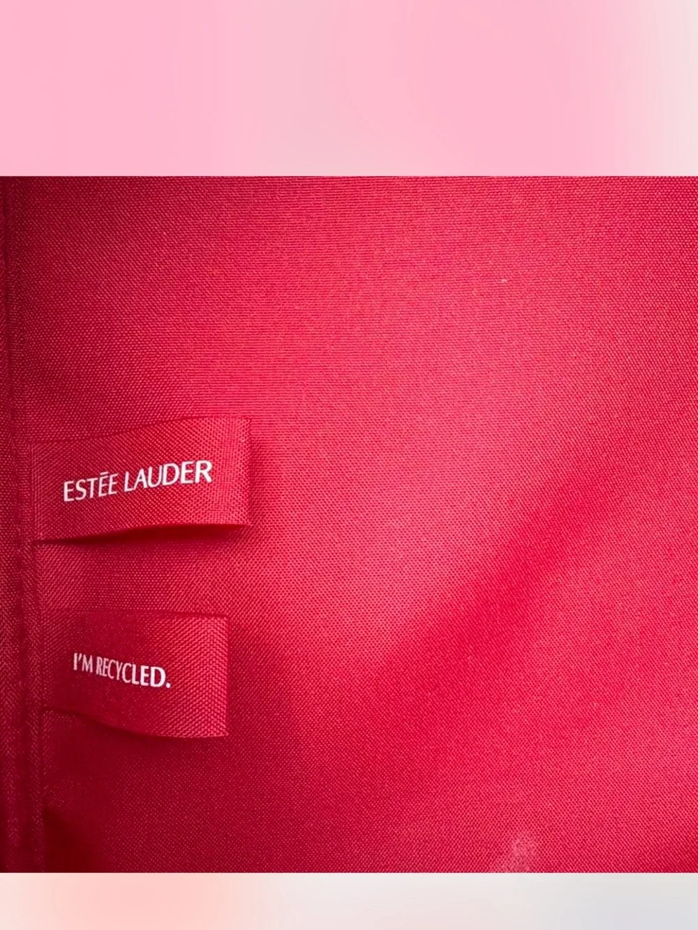 Estee Lauder Plush Laptop Bag in Rich Burgundy